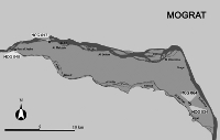 Map of Mograt island